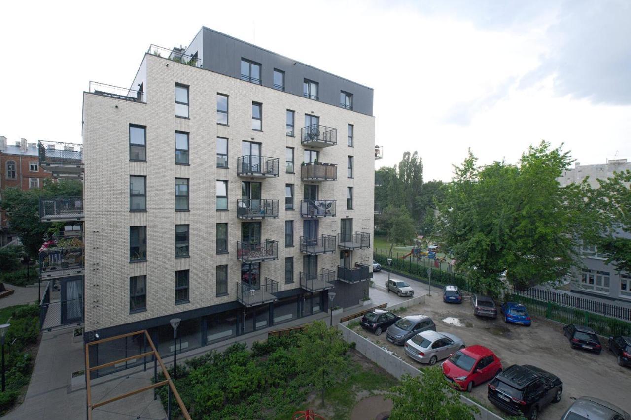 Strzelecka 24 Modern Apartment Varsó Kültér fotó